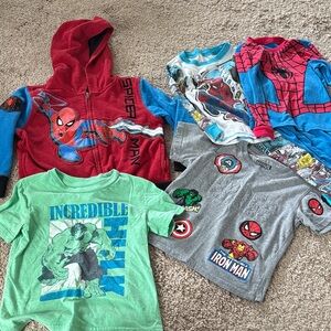 Marvel Superhero Kids Clothing Set 4T